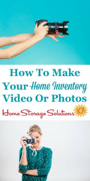 Home video inventory walkthrough checklist for insurance claims